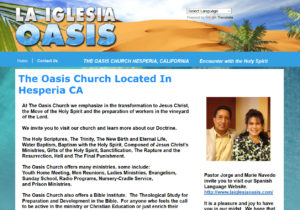Oasis Spanish Church in Hesperia Ca