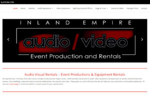 Inland Empire Audio Video Rentals
